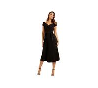 GUESS Robe Erynn A996 Eco Es Ss – Femme – Noir – Taille XS