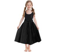 Robe Halloween Fille Sans Manches Décontracté Fête Évasé Robe Halloween Drôle Squelette Robe Pour Filles Carnaval Cosplay Mode Tunique Bébé Costume