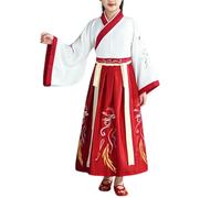 Robe Hanfu Chinoise Pour Enfants Hanfu Costume Traditionnel Chinois Deguisement Chinoise Costume Avec Jupe Midi Kimono Japonais Enfantss Costume Manches Longues Pour Costume De Danse De Chœur