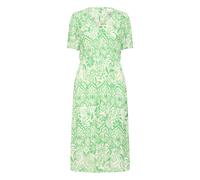 ICHI Robe 'Marrakech' beige / vert, Taille 34