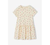 VERTBAUDET Robe imprimée Fille Vanille 8A