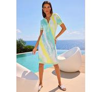 Robe imprimée robe en jersey - Rick Cardona - bleu-vert-citron vert imprimé BLEU-VERT-CITRON VERT IMPRIMÉ 40