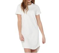 Robe - JACQUELINE DE YONG - IVY LIFE - écru - manches courtes - col rond - 62% coton/38% polyester M