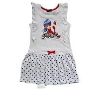 Robe LADYBUG MIRACULOUS gris nouveauté 2021 4 ans