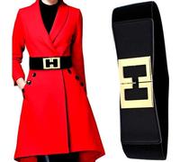 Robe large pour femmes Taille élastique Golden Fashion