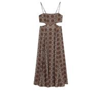 Superdry Sheered Back Sleeveless Long Dress Multicolore XS Femme