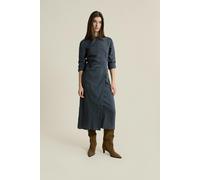 Robe longue à rayures effet cache-cœur - Cornaline Ray - M - Marine - Femme - Etam