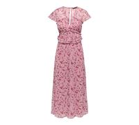 Robe longue à volants femme Only Valda Rose S