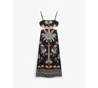 Superdry Statement Cut-out Sleeveless Long Dress Noir M Femme