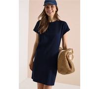 Robe longue au genou avec structure en seersucker