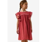 Robe longue broderie grenadine 10A