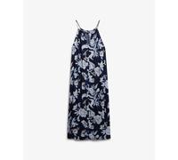 Robe longue caraco de plage femme Superdry Bleu M