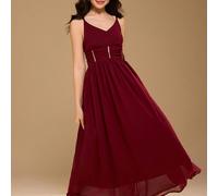 Robe longue de Noël nouvelle pour filles et enfants, robe de soirée princesse, robe de représentation de piano longue, robe de récital de violon haut de gamme pour petites filles étudiantes 14Y,13Y,16