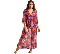 Robe longue de plage femme Selmark Babilonia Noir S