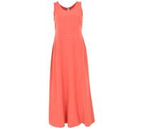 Robe longue d'été en coton avec poches, ligne A, bleu clair, corail, 38