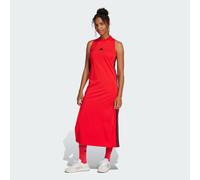 Robe longue dos nageur 3 bandes Essentials Pure Ruby / Black M