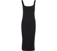 Urban Classics Robe femme TB7180 - Longueur au genou en jersey coton sans manches - Noir 5XL