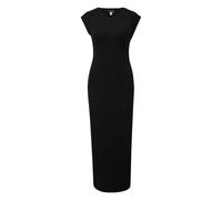 Robe longue en jersey femme QS Noir L