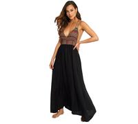 Robe longue estivale femme Selmark Capri Noir XL