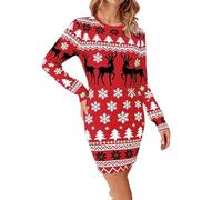 Robe Longue Femme Chic et Elegant Robe de soirée décontractée automne-hiver à manches longues,moulante en,avec une coupe élégante et ajustée un tissu extensible confortable pour le quotidien