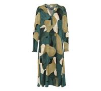 CULTURE Robe 'CU Dana' beige / olive / vert foncé, Taille 34