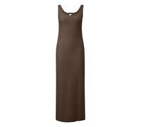 Robe longue femme QS Marron M