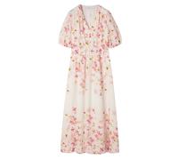 TATUUM Robe 'Sofiya' orange clair / rose / rose clair / blanc cassé, Taille 36