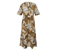 Robe longue fluide Ã imprimÃ© intÃ©gral femme s.Oliver Jaune 38