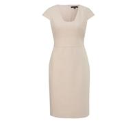 Robe longue fourreau classique col V femme COMMA Beige 46