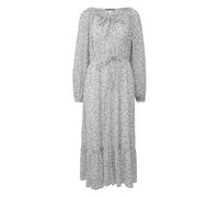 Robe longue imprimÃ© floral femme QS Beige 40