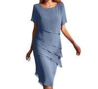 Robe Longue Ouverte sur Les Côtés Robes Noel sous Allaitement Marron Nuisette Espagnole Blanc Look Zebre Maman Vie Âge Plats Apres Cavalière 2eme Trompette Hanches