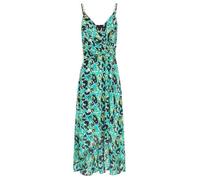 Robe longue portefeuille Morgan verte sans manches col V femme 36
