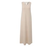 Robe longue sans manches en jersey texturÃ© femme COMMA Beige 38