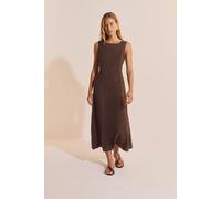 Robe longue sans manches - Rosita - M - Brown - Femme - Etam
