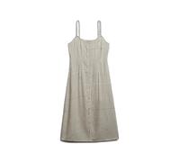 Robe longues boutonnée imprimée femme Superdry Blanc XS