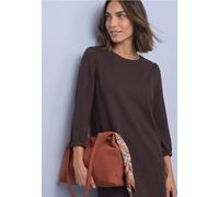 Robe longueur genou à col rond