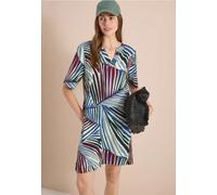 Robe longueur genou avec motif graphique