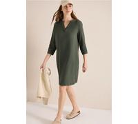 Robe longueur genou en gaze de coton
