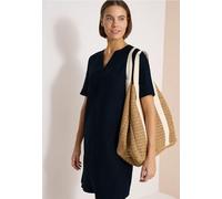 Robe longueur genou en lin mélangé