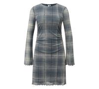 Robe longueur genou en mesh Ã imprimÃ© all-over femme QS Gris XS