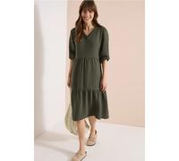 Robe longueur genou en qualité mousseline