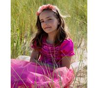 Robe lucie rose fuchsia 5/7A