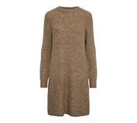 Robe manches col O longues femme Pieces Ellen Marron M