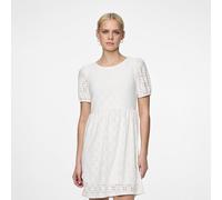 Robe Manches Courtes En Broderie Anglaise Femme Pieces