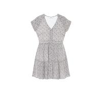 Le Temps des cerises Robe manches courtes femme Chardon Noir Taille L