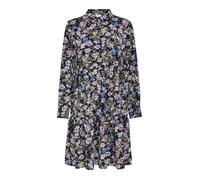 Robe manches longues AOP femme JDY Piper - black iris - 42 34