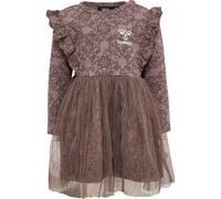 Robe manches longues bébé fille Hummel Fia Marron 0/1 mois