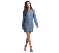 Robe manches longues courte imprimÃ©e femme Superdry Bleu XS