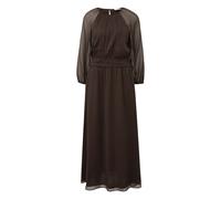 Robe manches longues en mousseline femme COMMA Marron 40