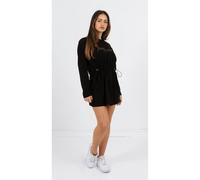 Sixth June Robe manches longues femme Cordon serrage Noir Taille M